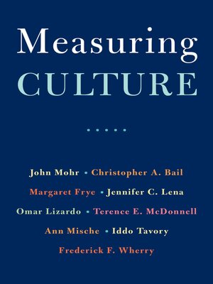 cover image of Measuring Culture